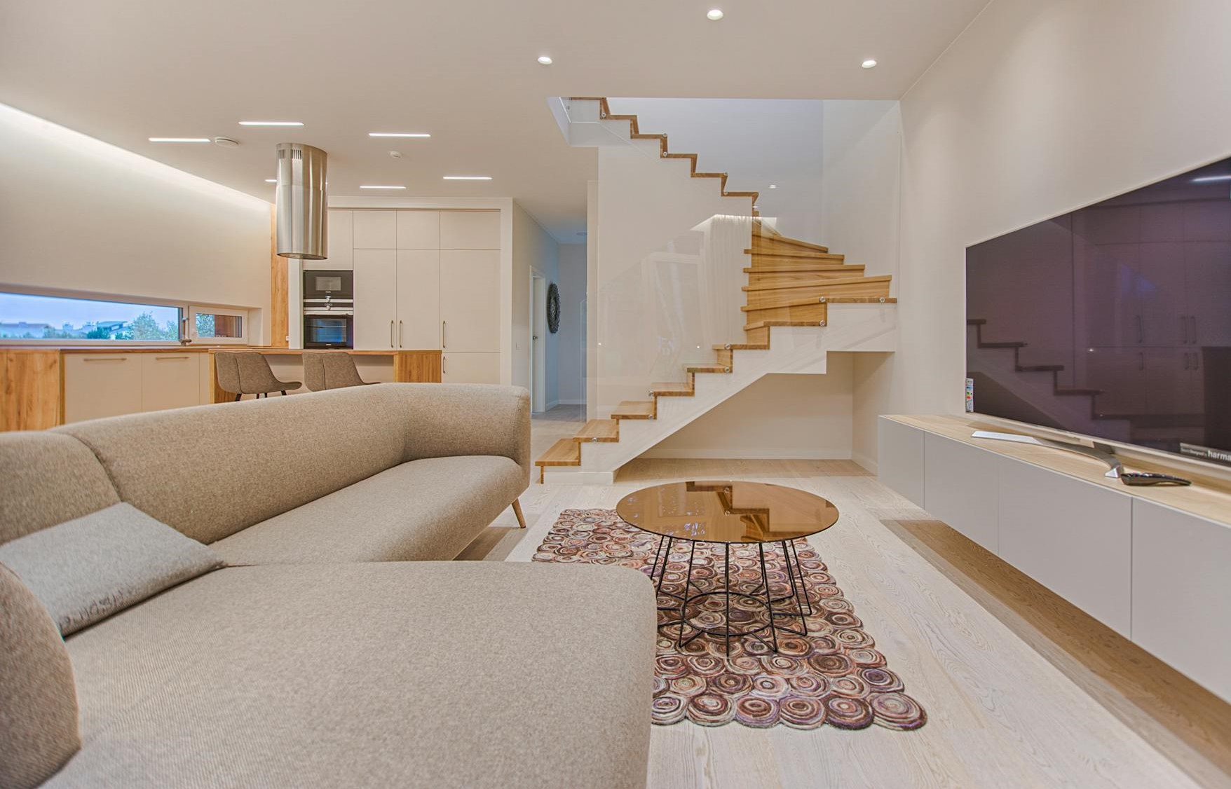 smart home interface showing concierge technology services