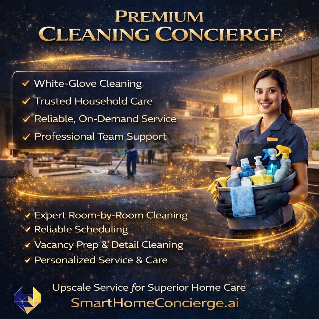 smart home system interface with connected devices