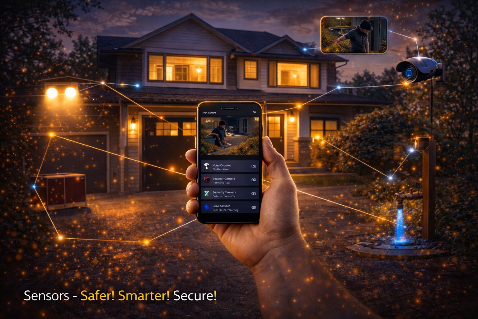 image34 smart home system interface with connected devices