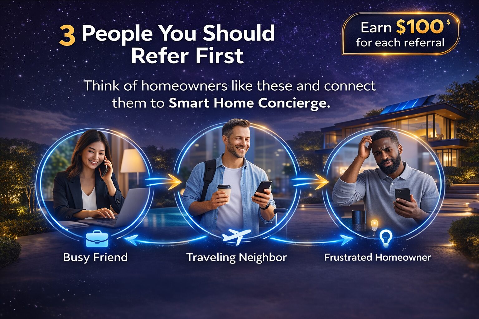 smart home concierge referral program